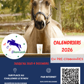 Calendrier 2026