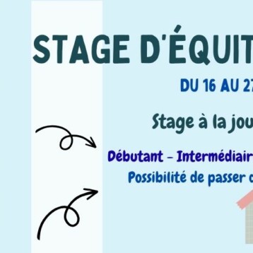 Infos et réservation pour les stages d&rsquo;hiver