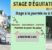 Infos et réservation pour les stages de Printemps