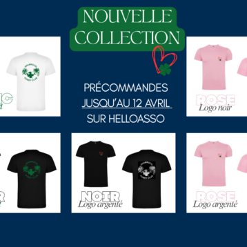 Les tee-shirts Shamrock Poney-Club débarquent en précommande !
